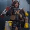 Death Stranding 2: On the Beach Videogame Masterpiece Akció Figura 1/6 Sam (Deluxe Version) 31 cm