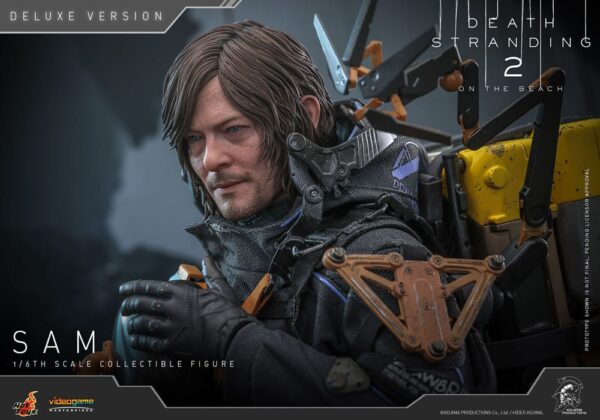 Death Stranding 2: On the Beach Videogame Masterpiece Akció Figura 1/6 Sam (Deluxe Version) 31 cm