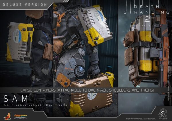 Death Stranding 2: On the Beach Videogame Masterpiece Akció Figura 1/6 Sam (Deluxe Version) 31 cm
