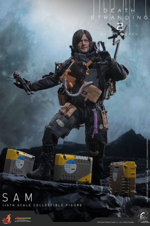 Death Stranding 2: On the Beach Videogame Masterpiece Akció Figura 1/6 Sam 31 cm Death Stranding 2: On the Beach Videogame Masterpiece Akció Figura 1/6 Sam 31 cm