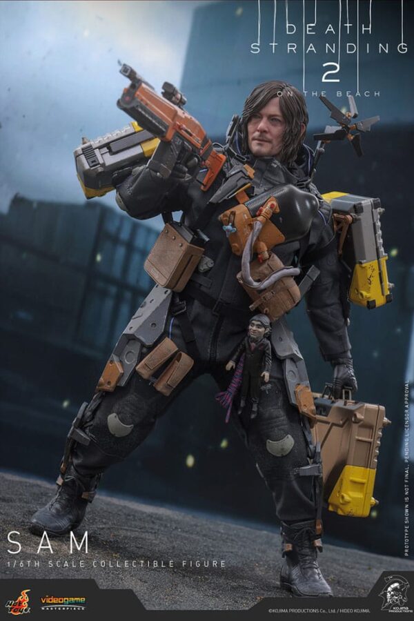 Death Stranding 2: On the Beach Videogame Masterpiece Akció Figura 1/6 Sam 31 cm Death Stranding 2: On the Beach Videogame Masterpiece Akció Figura 1/6 Sam 31 cm