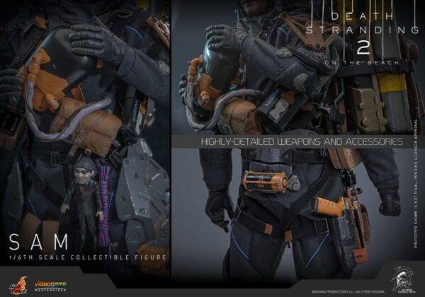 Death Stranding 2: On the Beach Videogame Masterpiece Akció Figura 1/6 Sam 31 cm Death Stranding 2: On the Beach Videogame Masterpiece Akció Figura 1/6 Sam 31 cm