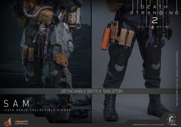 Death Stranding 2: On the Beach Videogame Masterpiece Akció Figura 1/6 Sam 31 cm Death Stranding 2: On the Beach Videogame Masterpiece Akció Figura 1/6 Sam 31 cm
