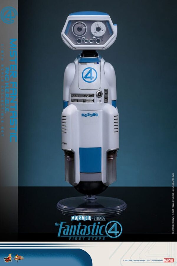 The Fantastic Four: First Steps Movie Masterpiece Akció Figura 2-Pack 1/6 Mister Fantastic & H.E.R.B.I.E. 30 cm The Fantastic Four: First Steps Movie Masterpiece Akció Figura 2-Pack 1/6 Mister Fantastic & H.E.R.B.I.E. 30 cm