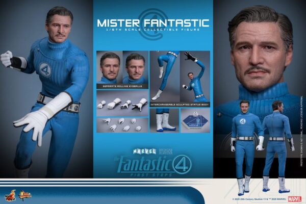 The Fantastic Four: First Steps Movie Masterpiece Akció Figura 1/6 Mister Fantastic 30 cm The Fantastic Four: First Steps Movie Masterpiece Akció Figura 1/6 Mister Fantastic 30 cm