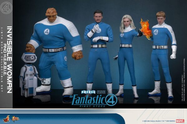 The Fantastic Four: First Steps Movie Masterpiece Akció Figura 2-Pack 1/6 Invisible Woman & H.E.R.B.I.E. 28 cm The Fantastic Four: First Steps Movie Masterpiece Akció Figura 2-Pack 1/6 Invisible Woman & H.E.R.B.I.E. 28 cm