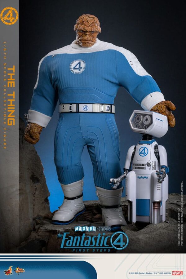 The Fantastic Four: First Steps Movie Masterpiece Akció Figura 1/6 The Thing 31 cm
