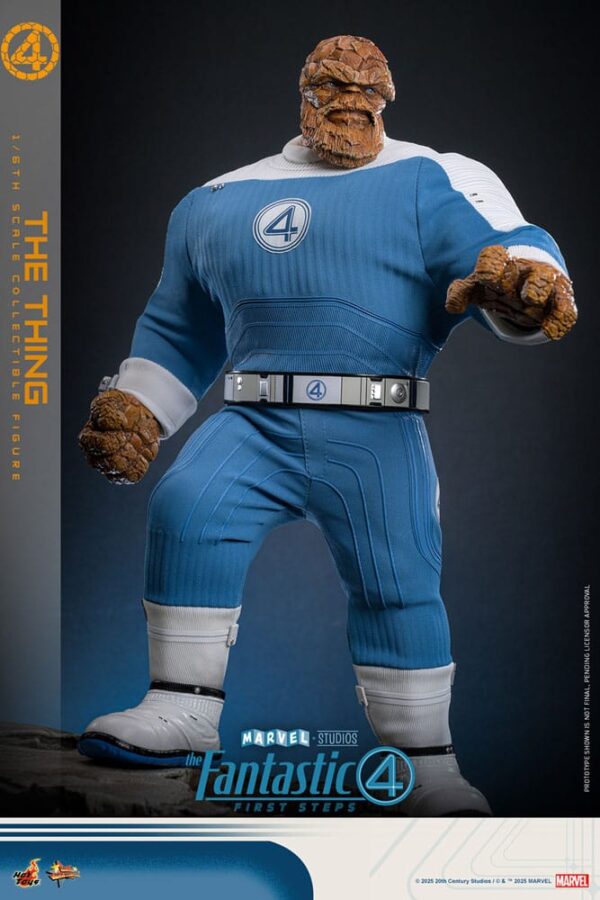 The Fantastic Four: First Steps Movie Masterpiece Akció Figura 1/6 The Thing 31 cm
