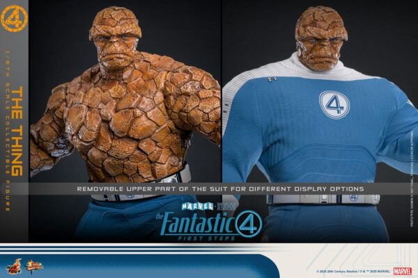 The Fantastic Four: First Steps Movie Masterpiece Akció Figura 1/6 The Thing 31 cm