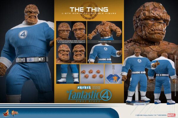 The Fantastic Four: First Steps Movie Masterpiece Akció Figura 1/6 The Thing 31 cm