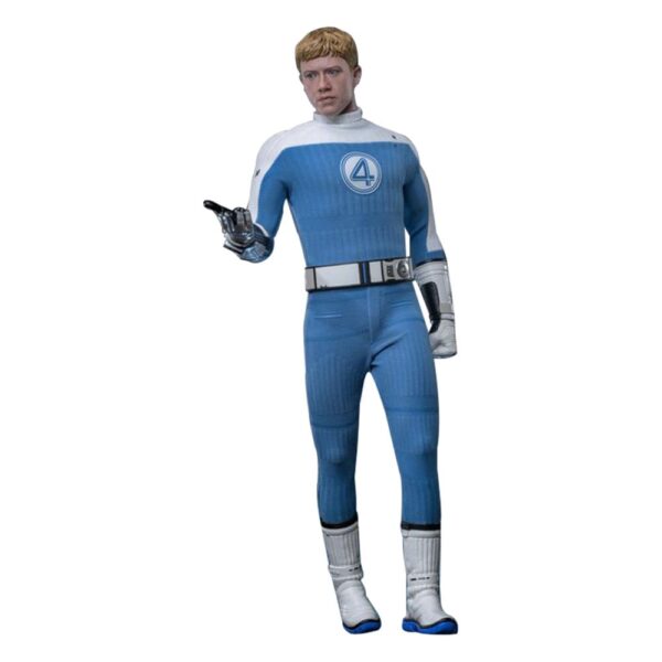 The Fantastic Four: First Steps Movie Masterpiece Akció Figura 1/6 Human Torch 30 cm