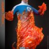 The Fantastic Four: First Steps Movie Masterpiece Akció Figura 1/6 Human Torch 30 cm