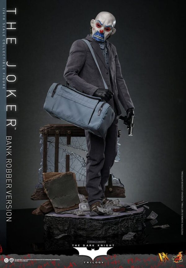 The Dark Knight DX Akció Figura 1/6 The Joker (Bank Robber Version) 30 cm The Dark Knight DX Akció Figura 1/6 The Joker (Bank Robber Version) 30 cm