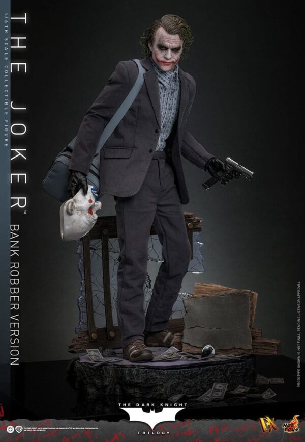 The Dark Knight DX Akció Figura 1/6 The Joker (Bank Robber Version) 30 cm The Dark Knight DX Akció Figura 1/6 The Joker (Bank Robber Version) 30 cm