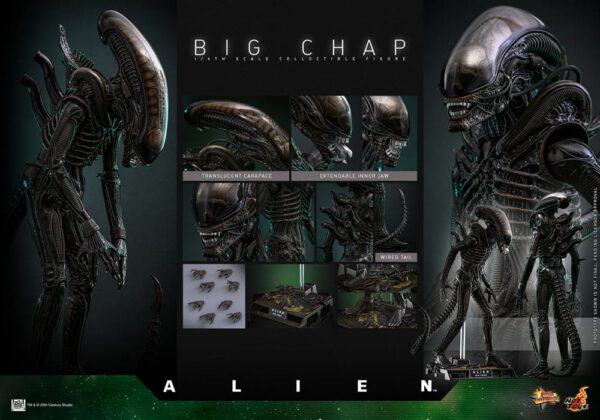 Alien Movie Masterpiece Akció Figura 1/6 Big Chap 36 cm Alien Movie Masterpiece Akció Figura 1/6 Big Chap 36 cm