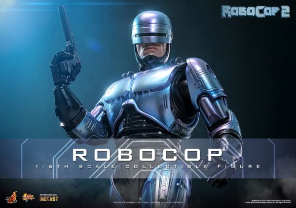 RoboCop 2 Movie Masterpiece Diecast Akció Figura 1/6 RoboCop 30 cm