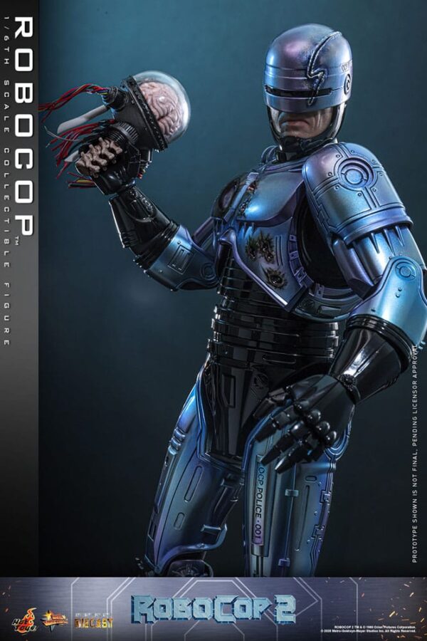 RoboCop 2 Movie Masterpiece Diecast Akció Figura 1/6 RoboCop 30 cm