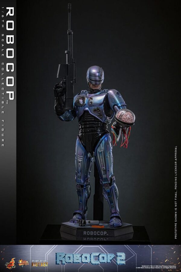 RoboCop 2 Movie Masterpiece Diecast Akció Figura 1/6 RoboCop 30 cm