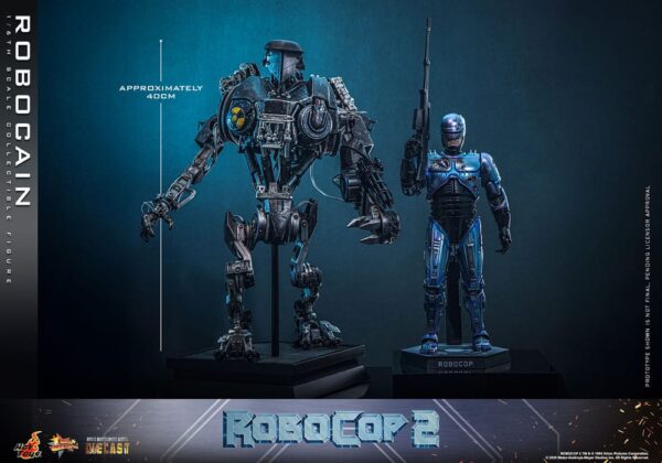 RoboCop 2 Movie Masterpiece Diecast Akció Figura 1/6 RoboCain 40 cm RoboCop 2 Movie Masterpiece Diecast Akció Figura 1/6 RoboCain 40 cm