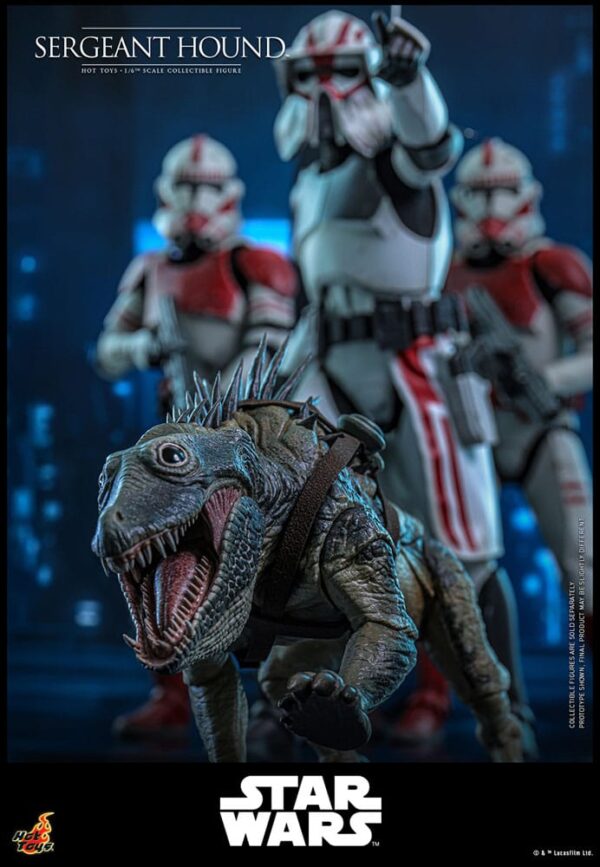 Star Wars: The Clone Wars Akció Figura 1/6 Sergeant Hound 30 cm Star Wars: The Clone Wars Akció Figura 1/6 Sergeant Hound 30 cm