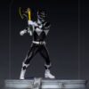 Power Rangers BDS Art Scale Szobor 1/10 Black Ranger 17 cm