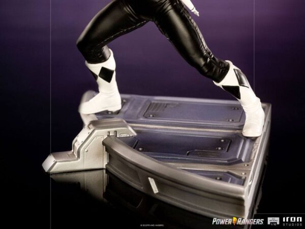 Power Rangers BDS Art Scale Szobor 1/10 Black Ranger 17 cm
