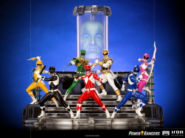 Power Rangers BDS Art Scale Szobor 1/10 Black Ranger 17 cm