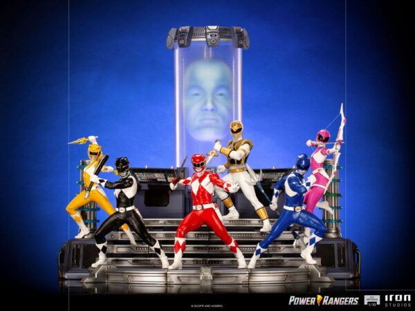 Power Rangers BDS Art Scale Szobor 1/10 Black Ranger 17 cm