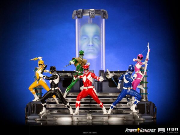 Power Rangers BDS Art Scale Szobor 1/10 Blue Ranger 16 cm