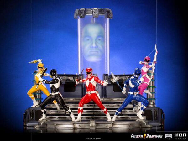 Power Rangers BDS Art Scale Szobor 1/10 Blue Ranger 16 cm