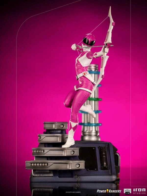 Power Rangers BDS Art Scale Szobor 1/10 Pink Ranger 23 cm