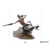 Star Wars The Mandalorian Deluxe Art Scale Szobor 1/10 IG-11 & The Child 20 cm