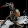 Star Wars The Mandalorian Deluxe Art Scale Szobor 1/10 IG-11 & The Child 20 cm