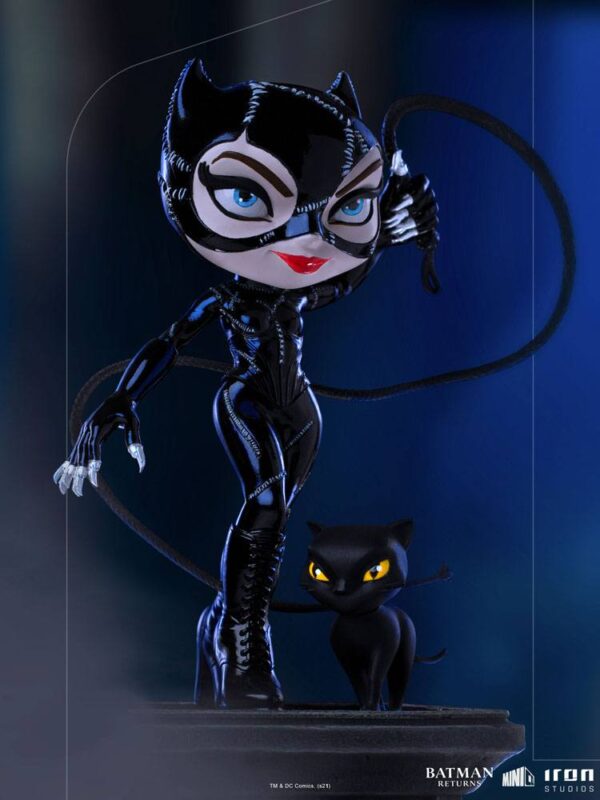 DC Comics Mini Co. Deluxe PVC Figura Catwoman (Batman Returns) 17 cm