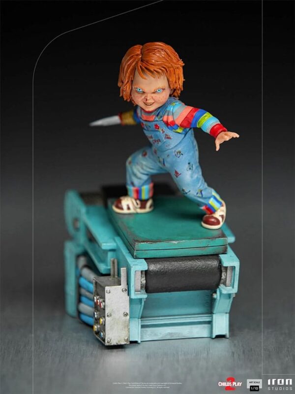 Child's Play 2 Art Scale Szobor 1/10 Chucky 15 cm Child's Play 2 Art Scale Szobor 1/10 Chucky 15 cm