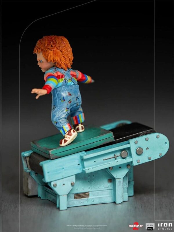 Child's Play 2 Art Scale Szobor 1/10 Chucky 15 cm Child's Play 2 Art Scale Szobor 1/10 Chucky 15 cm