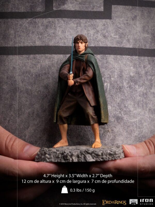 Lord Of The Rings BDS Art Scale Szobor 1/10 Frodo 12 cm Lord Of The Rings BDS Art Scale Szobor 1/10 Frodo 12 cm