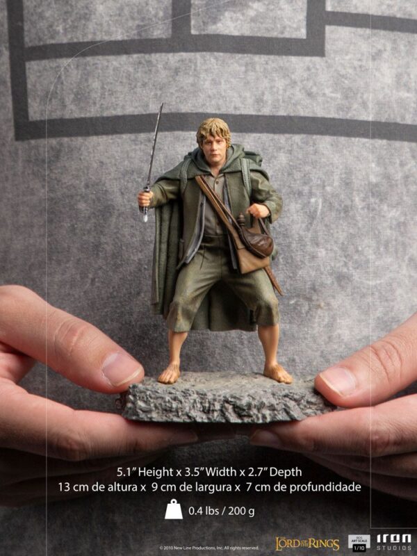 Lord Of The Rings BDS Art Scale Szobor 1/10 Sam 13 cm Lord Of The Rings BDS Art Scale Szobor 1/10 Sam 13 cm