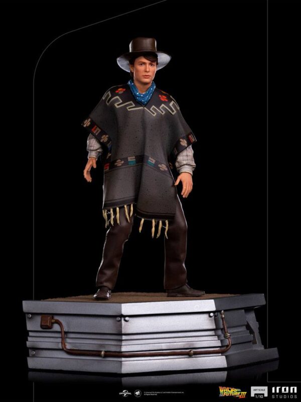 Back to the Future III Art Scale Szobor 1/10 Marty McFly 23 cm