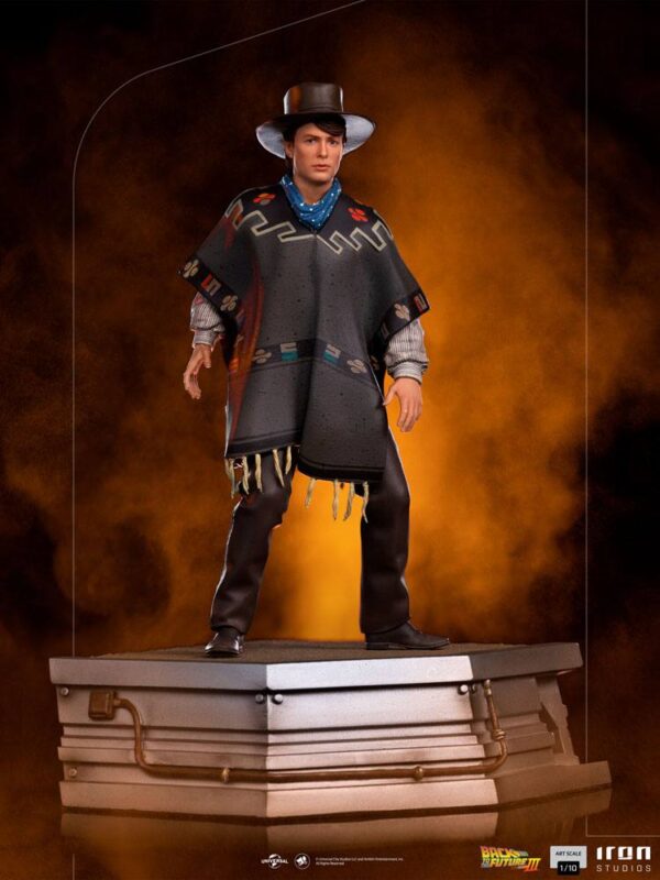 Back to the Future III Art Scale Szobor 1/10 Marty McFly 23 cm