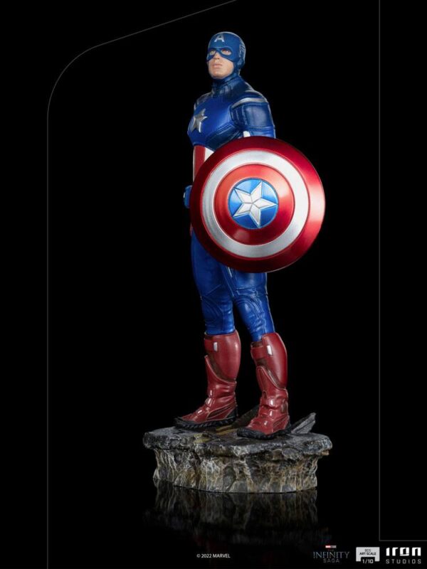 The Infinity Saga BDS Art Scale Szobor 1/10 Captain America Battle of NY 23 cm