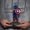 The Infinity Saga BDS Art Scale Szobor 1/10 Captain America Battle of NY 23 cm
