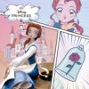 Disney Anime Princess Scale Szobor Belle 15 cm Disney Anime Princess Scale Szobor Belle 15 cm