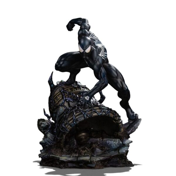 Marvel BDS Art Scale Szobor 1/10 Spider-Man Black Costume 20 cm