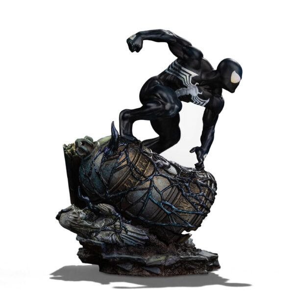 Marvel BDS Art Scale Szobor 1/10 Spider-Man Black Costume 20 cm