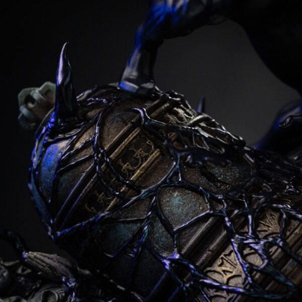 Marvel BDS Art Scale Szobor 1/10 Spider-Man Black Costume 20 cm