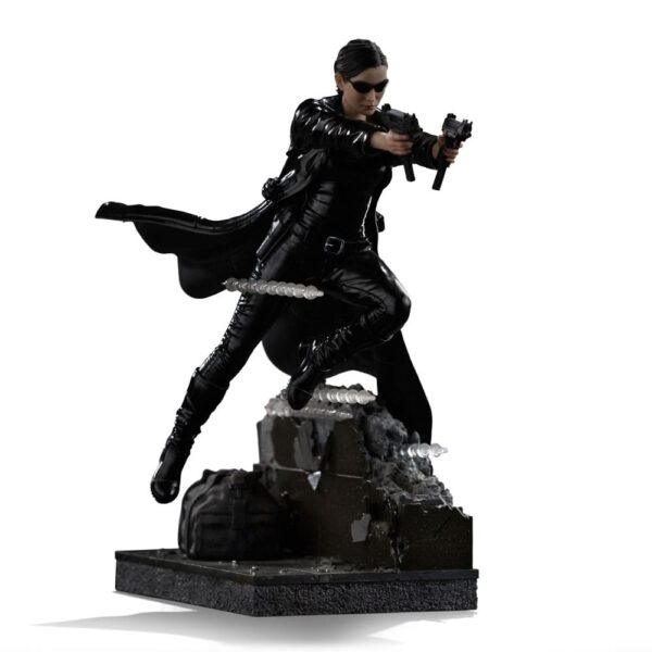 The Matrix Art Scale Szobor 1/10 Trinity 22 cm