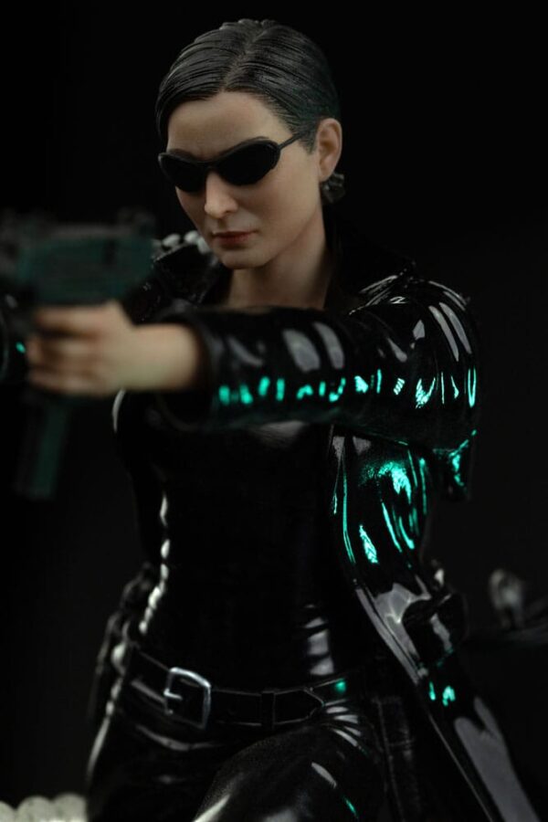 The Matrix Art Scale Szobor 1/10 Trinity 22 cm
