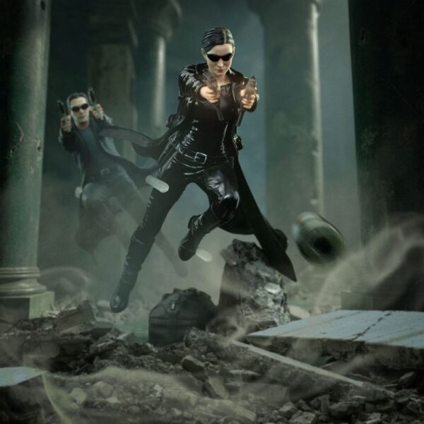 The Matrix Art Scale Szobor 1/10 Trinity 22 cm