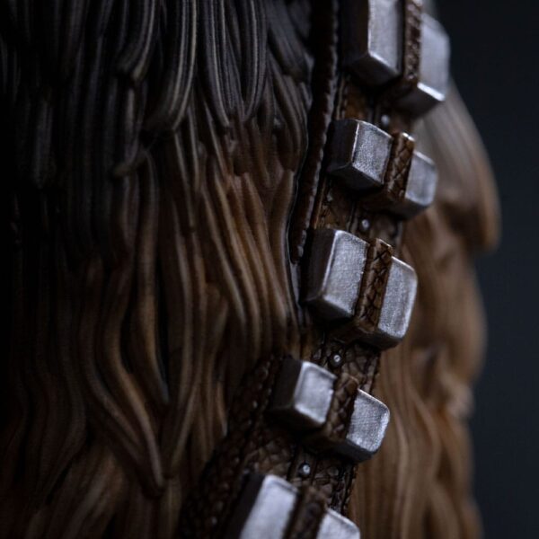 Star Wars Episode VI Art Scale Szobor 1/10 Chewbacca and Tokkat 22 cm